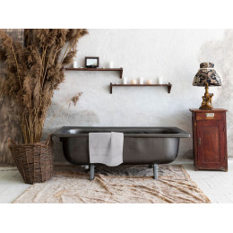 Полотенце Molan, среднее, светло-серое