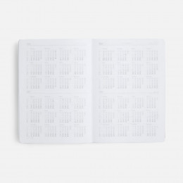 Ежедневник Must Metal, датированный, серый