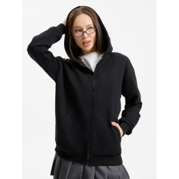 Толстовка унисекс оверсайз Sartoro, черная