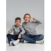 Свитшот детский Toima Kids 2.0, серый меланж
