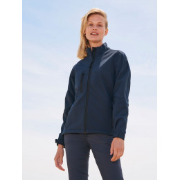Куртка женская на молнии Roxy 340 ярко-синяя