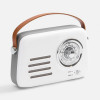 Bluetooth-колонка с радио Retronica, белая