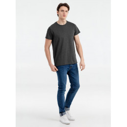 Футболка мужская Regent Fit 150, черный меланж
