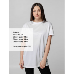 Футболка унисекс для сублимации Paint Tee, белая