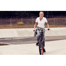 Рубашка поло женская Surf Lady, зеленое яблоко