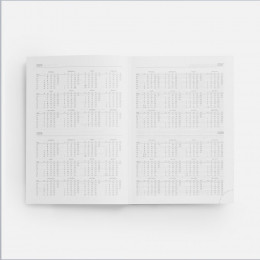 Ежедневник Prizma, недатированный, бордовый