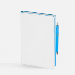 Набор White Shall, бело-голубой