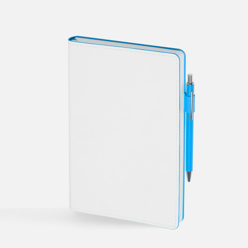 Набор White Shall, бело-голубой