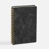 Ежедневник Spiral, недатированный, черный