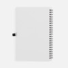 Блокнот на пружине Stone Line, белый