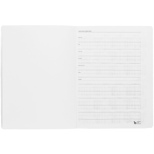 Еженедельник Lucky, недатированный, серый