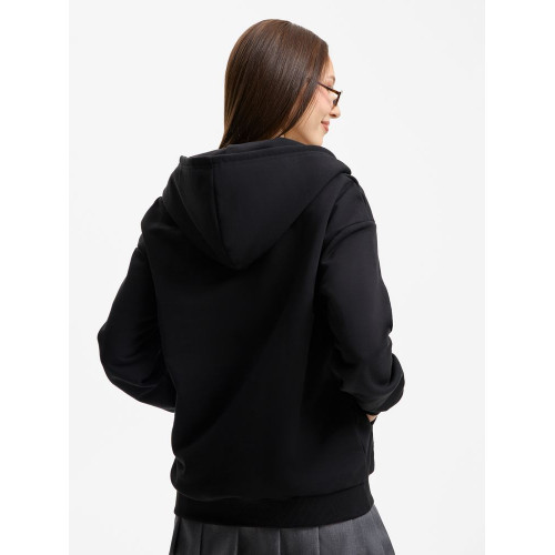 Толстовка унисекс оверсайз Sartoro, черная