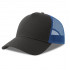 Бейсболка RAPPER COTTON-S, п. заст, 5 клин, тёмно-серый/синий, 100% хлопок/100% полиэстер, 280 г/м2