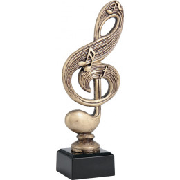 Фигурка литая Музыка RTY3859B/BR 22,5см