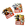 Медаль 1-слойная из металла с полноцветной печатью D-70, толщина 2 мм